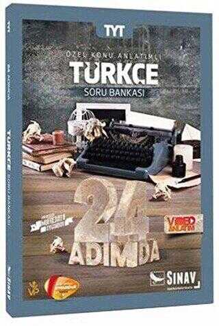 Sınav Yayınları 2019 AYT 24 Adımda Türkçe Özel Konu Anlatımlı Soru Bankası