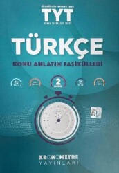 TYT Türkçe Konu Anlatım Fasikülleri - Kronometre Yayınları 