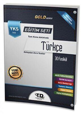 Tandem Yayınları Tandem Akademi Gold Serisi Türkçe YKS TYT 30 Fasikül Eğitim Seti - 1