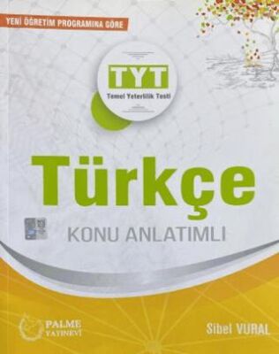Palme Yayınları YKS - TYT Türkçe Konu Anlatımlı - 1