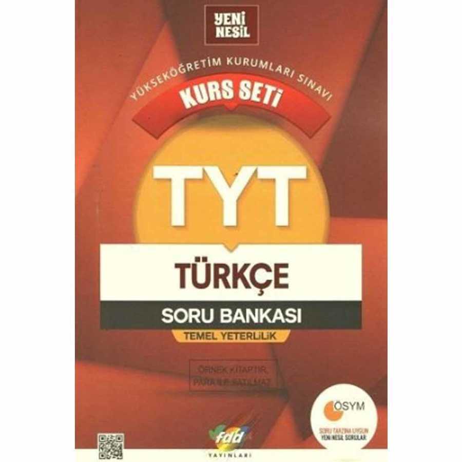 Fdd Yayınları TYT Türkçe Soru Bankası Kurs Seti