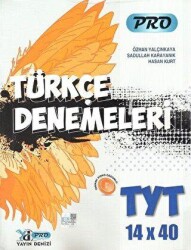 Yayın Denizi Yayınları TYT Türkçe Pro 14 x 40 Deneme - Yayın Denizi Yayınları