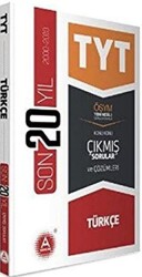 A Yayınları TYT Türkçe Son 20 Yıl Konu Konu Çıkmış Sorular - A Yayınları
