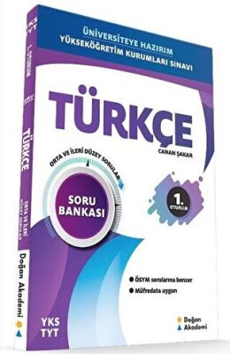 Doğan Akademi YKS TYT Türkçe Orta ve İleri Düzey Soru Bankası - 1