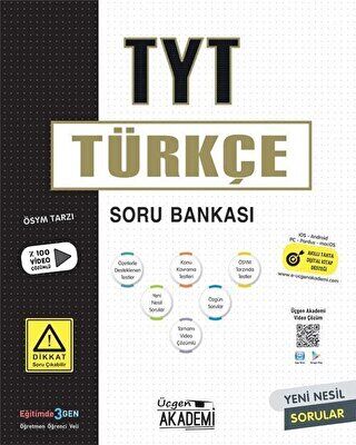 Üçgen Yayıncılık TYT Türkçe Soru Bankası - 1