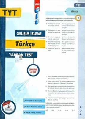 TYT Türkçe Yaprak Test - 1