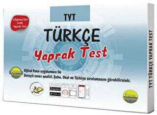 Pano Yayınevi TYT Türkçe Yaprak Testleri Kutulu Dökme Test 5x48 Adet