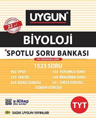 Sadık Uygun Yayınları TYT Biyoloji Spotlu Soru Bankası - 1
