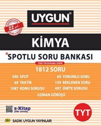 Sadık Uygun Yayınları TYT Kimya Spotlu Soru Bankası - Sadık Uygun Yayınları
