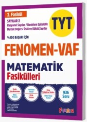 TYT VAF Matematik Sayılar 2 Fasikülleri - Fenomen Yayınları
