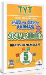TYT Yapay Zeka Destekli MEB ve ÖSYM Karması Sosyal Bilimler 5`li Branş Denemeleri - Kurul Yayıncılık