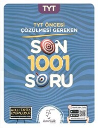 Karekök Yayıncılık TYT Öncesi Çözülmesi Gereken Son 1001 Soru - Karekök Yayıncılık