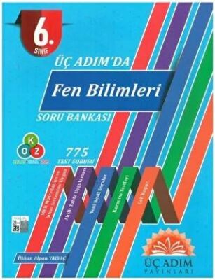 Üç Adım Yayınları 6. Sınıf Üç Adımda Fen Bilimleri Soru Bankası - 1