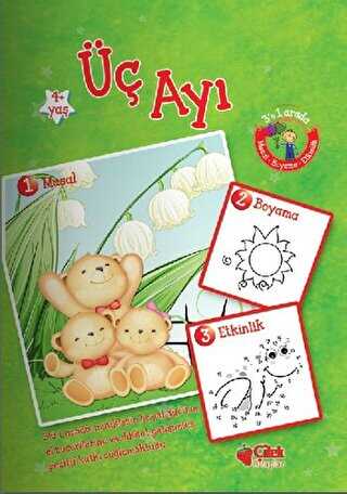 Üç Ayı - Üçü Bir Arada - Çilek Kitaplar