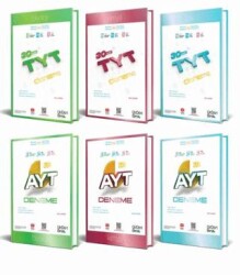 Üç Dört Beş TYT - AYT Fizik Kimya Biyoloji Deneme Seti - Üç Dört Beş Yayınları