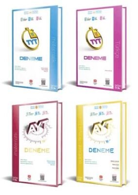 Üç Dört Beş TYT - AYT Matematik Türkçe Deneme Seti - 1