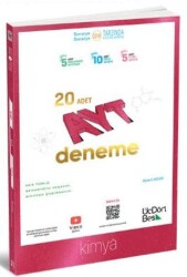 Üç Dört Beş Yayınları 2025 AYT Kimya 20`li Deneme - Üç Dört Beş Yayınları