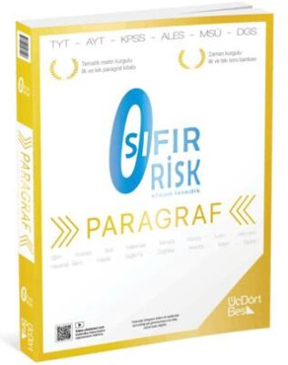 2026 TYT Paragraf Sıfır Risk Soru Bankası Video Çözümlü - 1