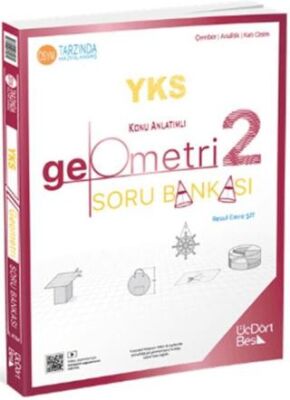 Üç Dört Beş Yayınları YKS Geometri Konu Anlatımlı Soru Bankası 2. Kitap - 1