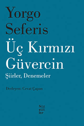 Üç Kırmızı Güvercin - Sözcükler Yayınları
