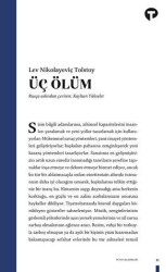 Üç Ölüm - Turkuvaz Kitap