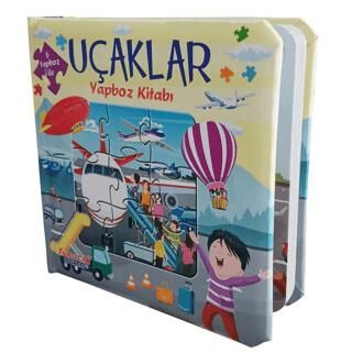 Uçaklar Yapboz Kitabı - 1