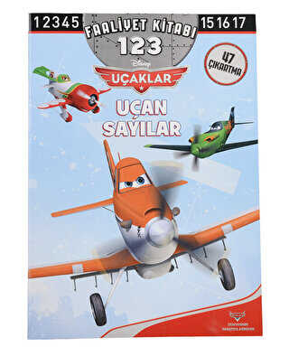 Uçan Sayılar Faaliyet Kitabı 123 - Uçaklar