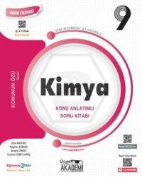 Üçgen Yayıncılık 9. Sınıf Konunun Özü - KİMYA - Konu Anlatımlı Soru Kitabı - Üçgen Yayıncılık