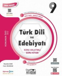 Üçgen Yayıncılık 9. Sınıf Türk Dili ve Edebiyatı Konu Anlatımlı Soru Kitabı - Üçgen Yayıncılık
