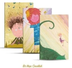 Üçlü Çizgili Defter Seti Bir Neşe: Çocukluk - Vak Vak Yayınları