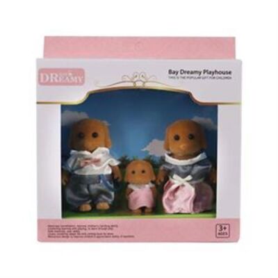 Üçlü Kahverengi Köpek - 2