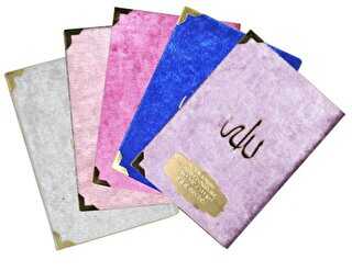 Üçlü Yasin Çanta Boy, Süngerli, Kadife Cilt - 196S - Ayfa Basın Yayın