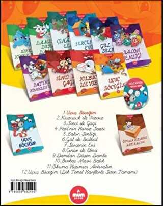 Uçuç Böceğim Masal Serisi - Eğik Yazılı - Mum Yayınları