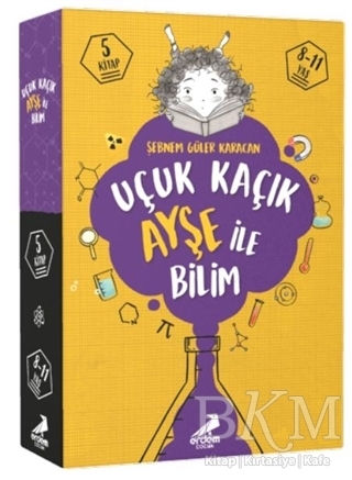 Uçuk Kaçık Ayşe ile Bilim 5 kitap Takım - Erdem Çocuk