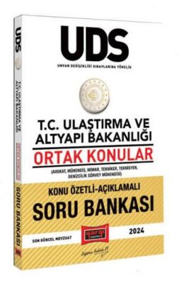 Yargı Yayınevi UDS T.C Ulaştırma ve Altyapı Bakanlığı Ortak Konular Konu Özetli-Açıklamalı Soru Bankası - 1
