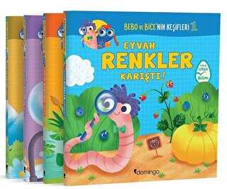 Ufak Ufak Bilim Seti - Bebo ve Bice`nin Keşifleri 4 Kitap - 1