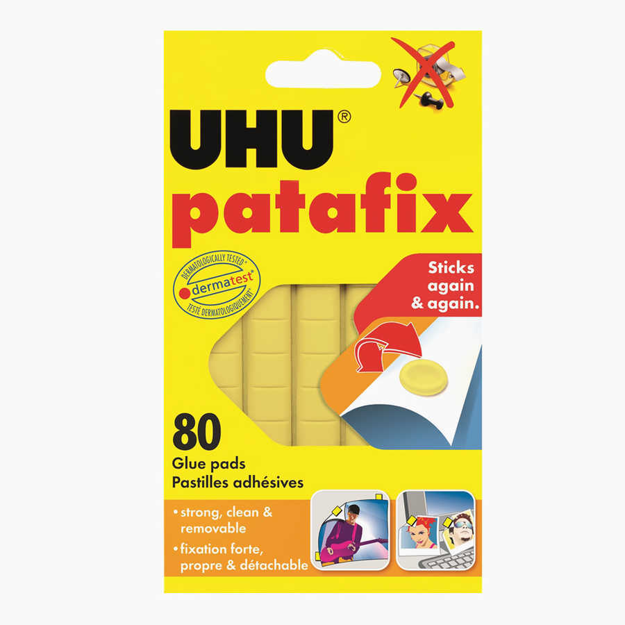 Uhu Patafix Sarı Hamur Yaıştırıcı 80 Adet