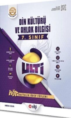ULTİ Ulti Yayınları 7. Sınıf Din Kültürü ve Ahlak Bilgisi Haftalık Ödev Föyleri - 1