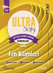 Ultra Serisi 7. Sınıf Fen Bilimleri Deneme Kitabı 45 Föy - Palme Yayınları