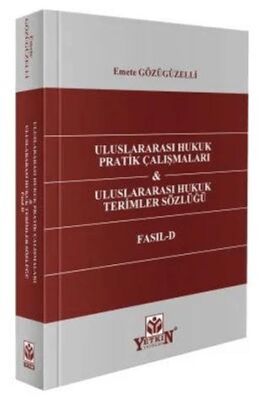Uluslararası Hukuk Pratik Çalışmaları - Uluslararası Hukuk Terimleri Sözlüğü - Fasıl - D - 1