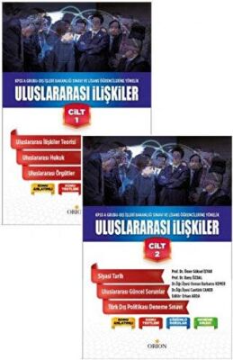 Orion Kitabevi KPSS Uluslararası İlişkiler Cilt 1-2 2 Cilt Takım - 1