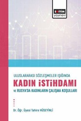 Uluslararası Sözleşmeler Işığında Kadın İstihdamı - Eğitim Yayınevi - Bilimsel Eserler