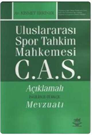 Uluslararası Spor Tahkim Mahkemesi C.A.S. - Nobel Akademik Yayıncılık