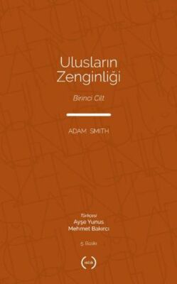 Ulusların Zenginliği Cilt 1 - 1