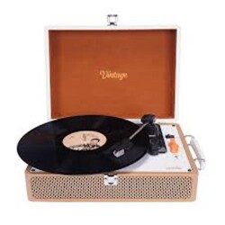 Umie Vintage Um-P353 Pikap Bluetooth`Lu 3.5Mm Auxın&Rcao Destekli Müzik Kutusu - Hytech