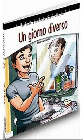 Un Giorno Diverso + CD İtalyanca Okuma Kitabı Orta Seviye A2-B1