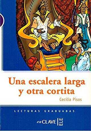 Una Escalera Larga y Otra Cortita LG Nivel-1 İspanyolca Okuma Kitabı