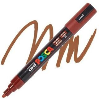 Uni-Ball Posca 1.8 - 2.5mm Su Bazlı Poster Markörü Kakao Kahve - 1