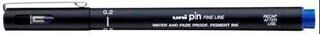 Uni Pin 0.2 Fine Line Akrilik Uçlu Kalem Mavi PIN02-200 - 1