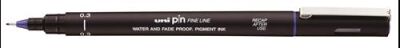 Uni Pin 0.3 Fine Line Akrilik Uçlu Kalem Mavi Pın03-200 - 2